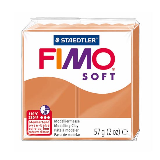 FIMO soft Cognac Brun ler 8020-76