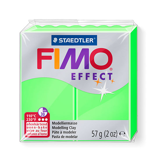 FIMO Effekt Neon Green 8010-501