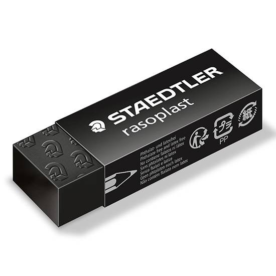 Staedtler Rasoplast 526 B20-9 - Sort viskelæder